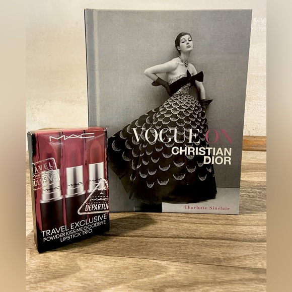 Vogue Accessories - Christian Dior Vogue Book and 3 MAC Lipstick!